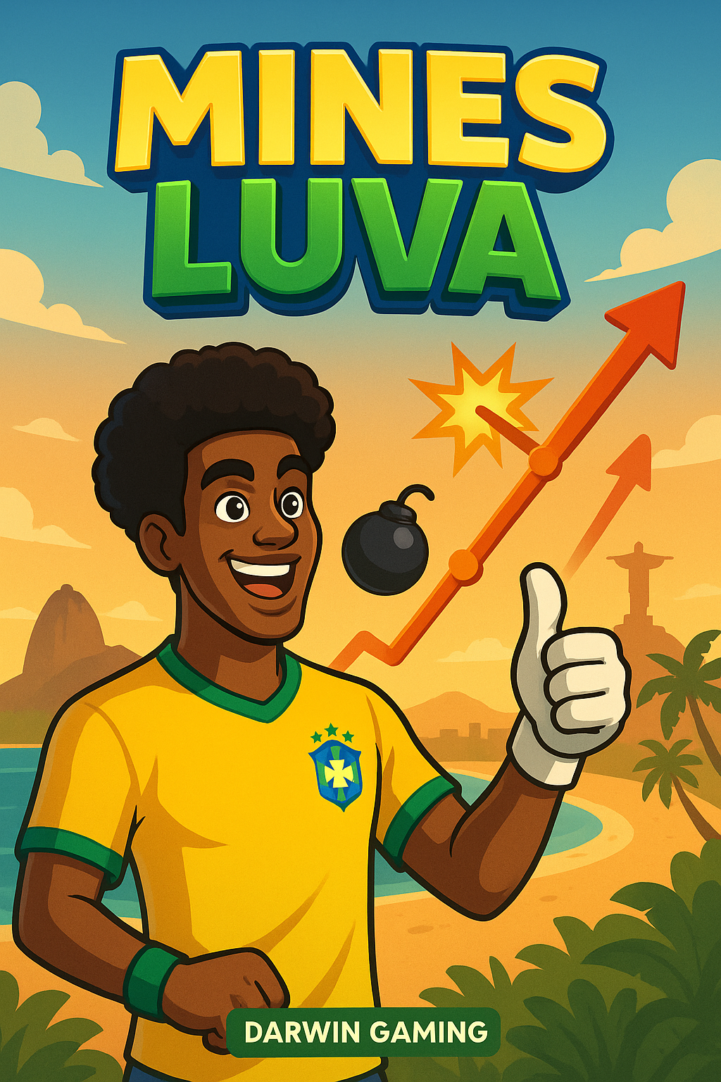 Mines Luva by Darwin Gaming: a crash game with a Brazilian temperament