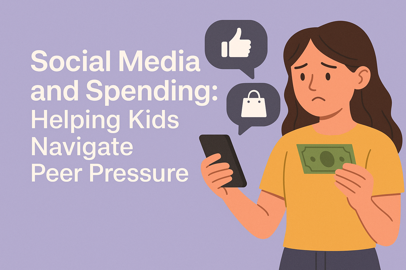 Social Media and Spending: Helping Kids Navigate Peer Pressure