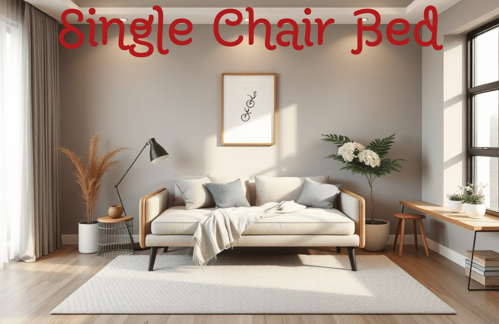 Single Chair Bed & Sofa Design: A Comprehensive Guide for Bedroom, Room, and Drawing Room Seating with Table Sets