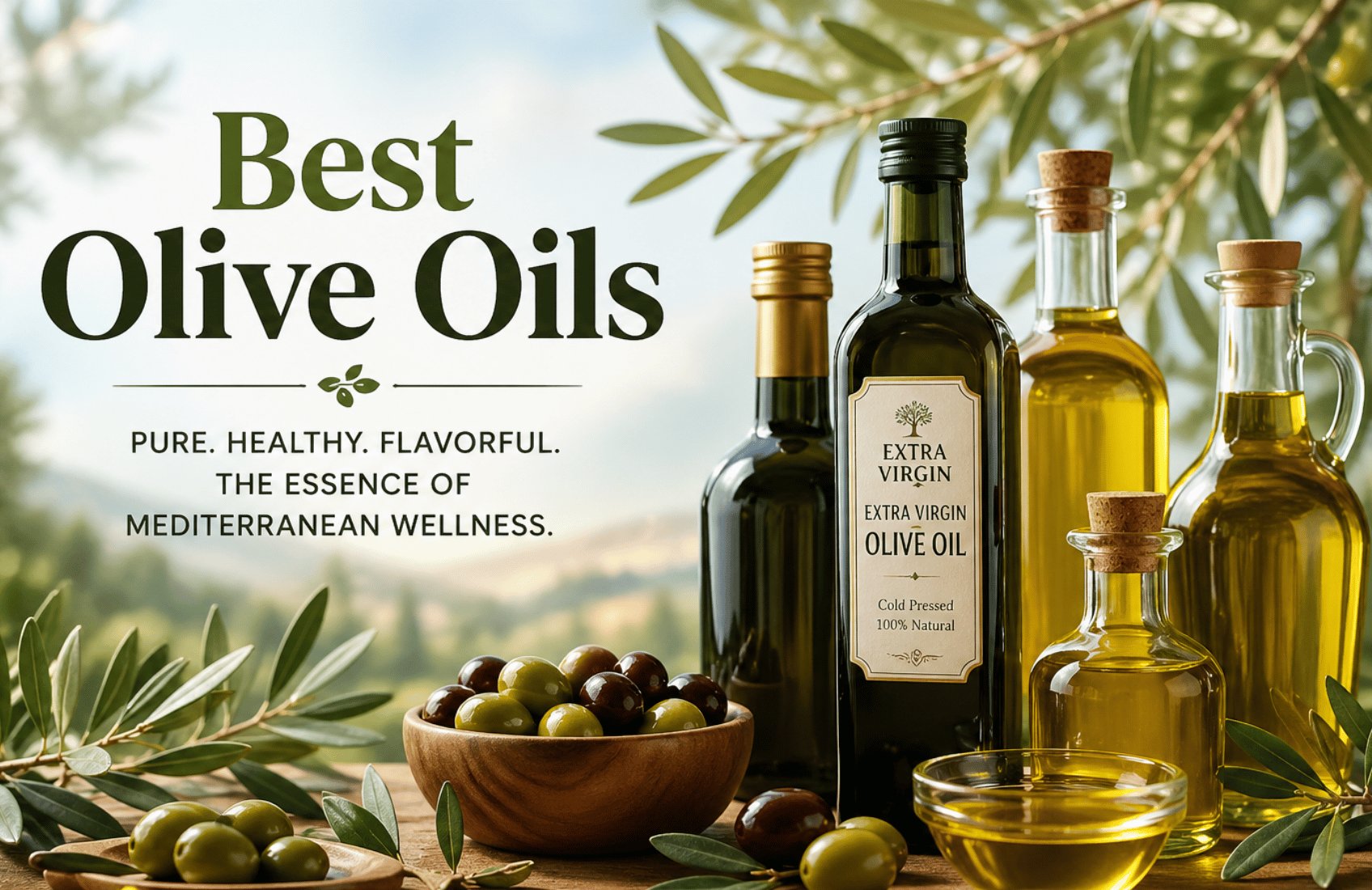 Best Olive Oils: Complete Guide to Top Picks for Heart Health, Rich Flavor, Cold-Pressed Extraction, and Extra Virgin Purity