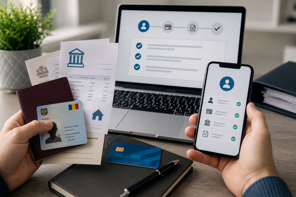 What documents may replace an ANAF verification during the application 