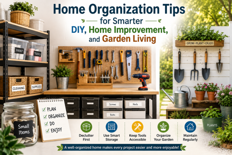 Home Organization Tips