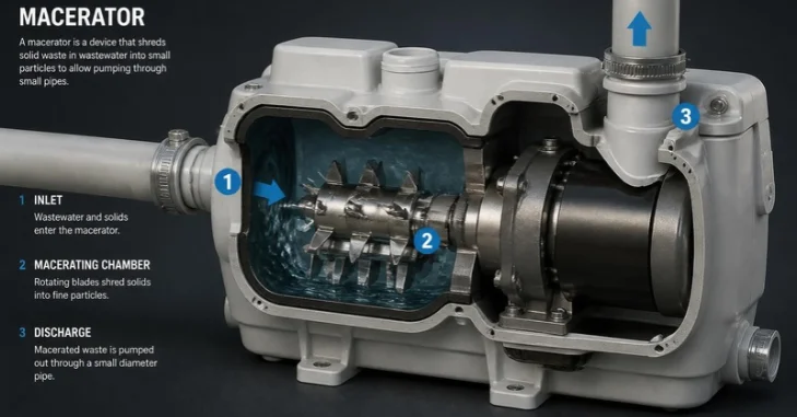 How does a macerator work_