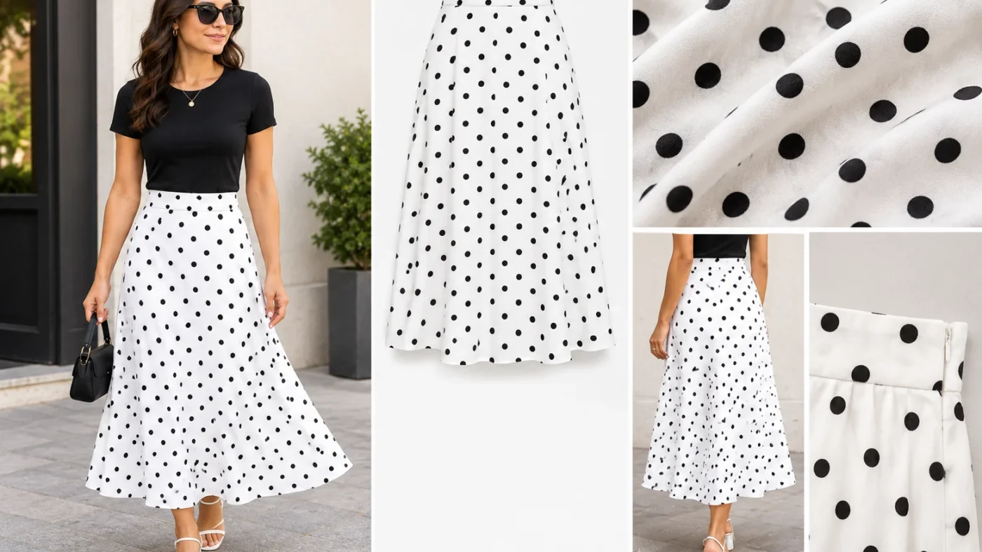 White Polka Dot Skirt: How to Choose, Style, and Wear One Across UK Seasons