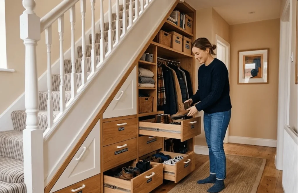 Understairs Storage Ideas for UK Homes: 12 Practical Ways to Use Every Inch
