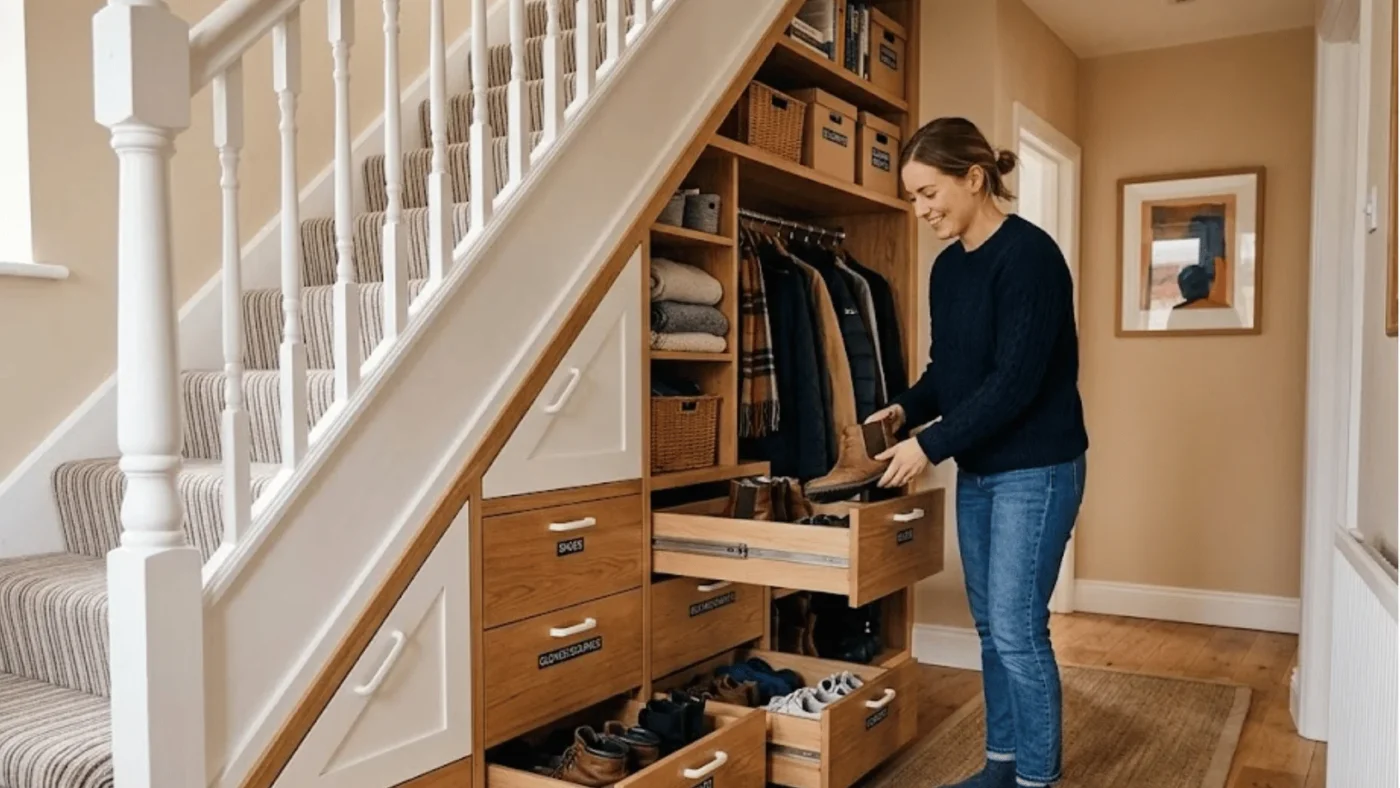 Understairs Storage Ideas for UK Homes: 12 Practical Ways to Use Every Inch