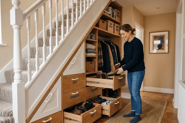 Understairs Storage Ideas for UK Homes: 12 Practical Ways to Use Every Inch