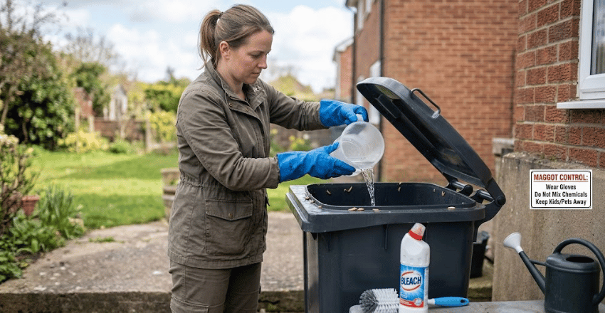 What to Do About Maggots in Bin Waste