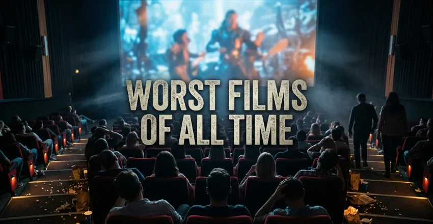 Worst Films of All Time: 15 Spectacular Movie Disasters, Critical Failures, and Infamous Flops Every Film Fan Should Know